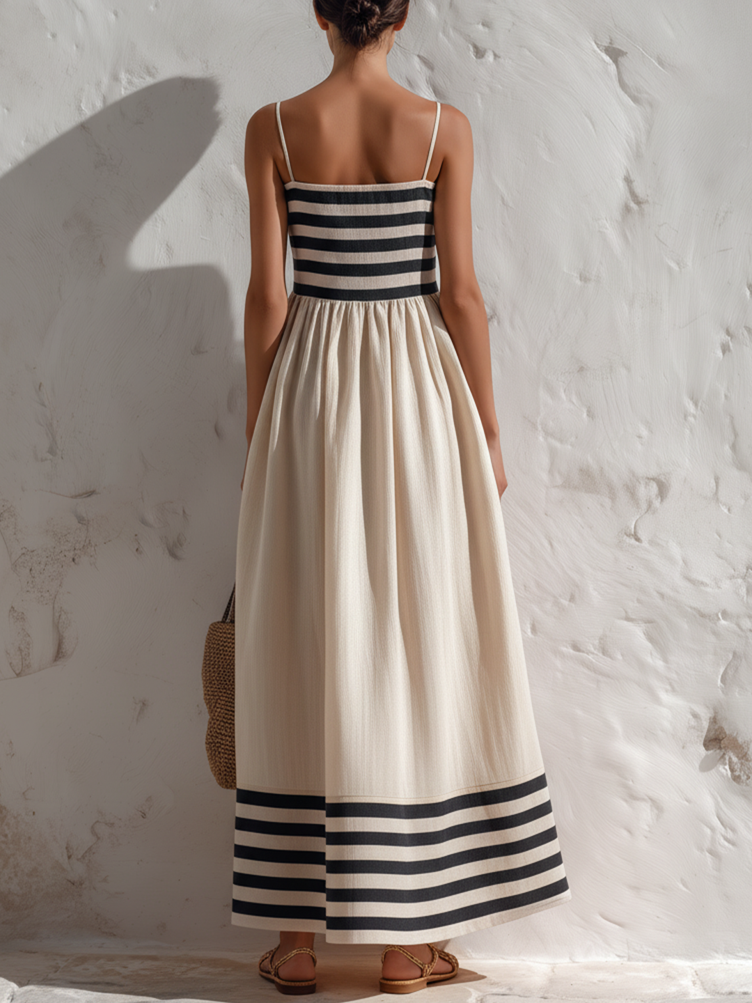 CLARA | Striped Maxi Dress