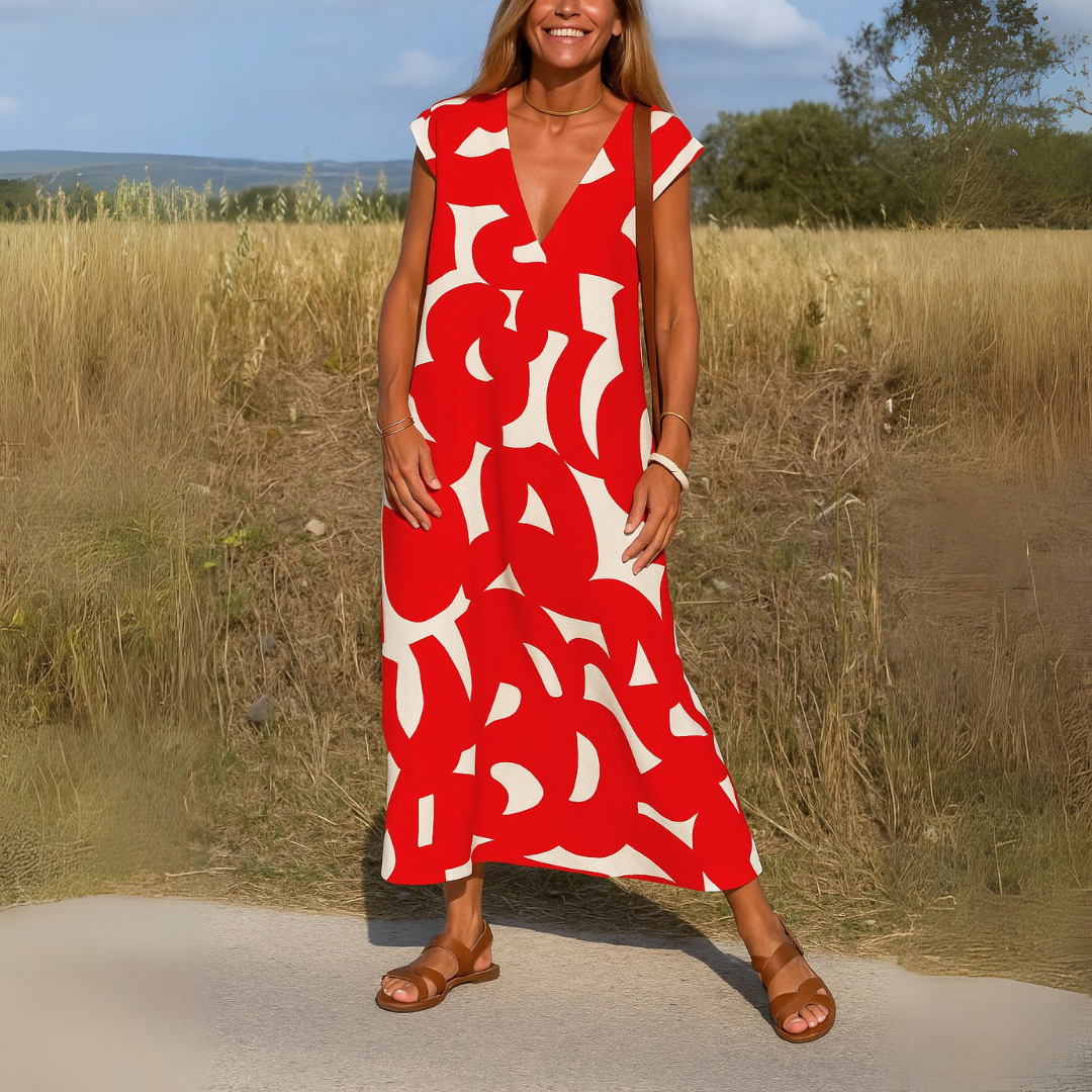 VALERIE | V-neck dress