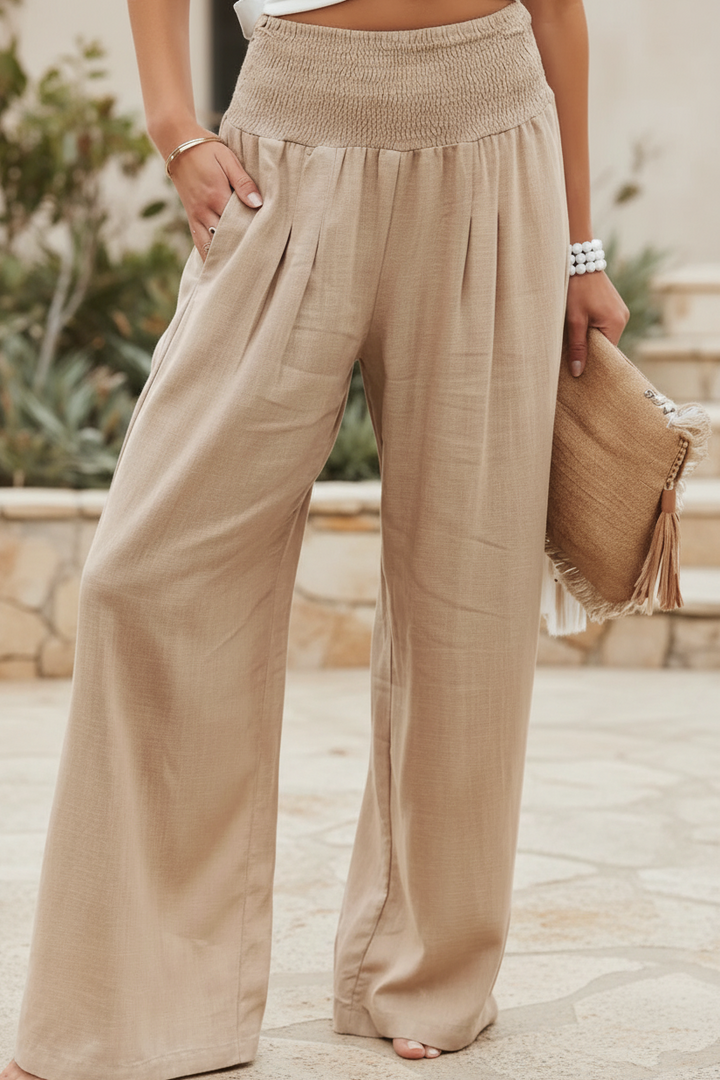 SELIMA | Beach Wide-Leg Pants