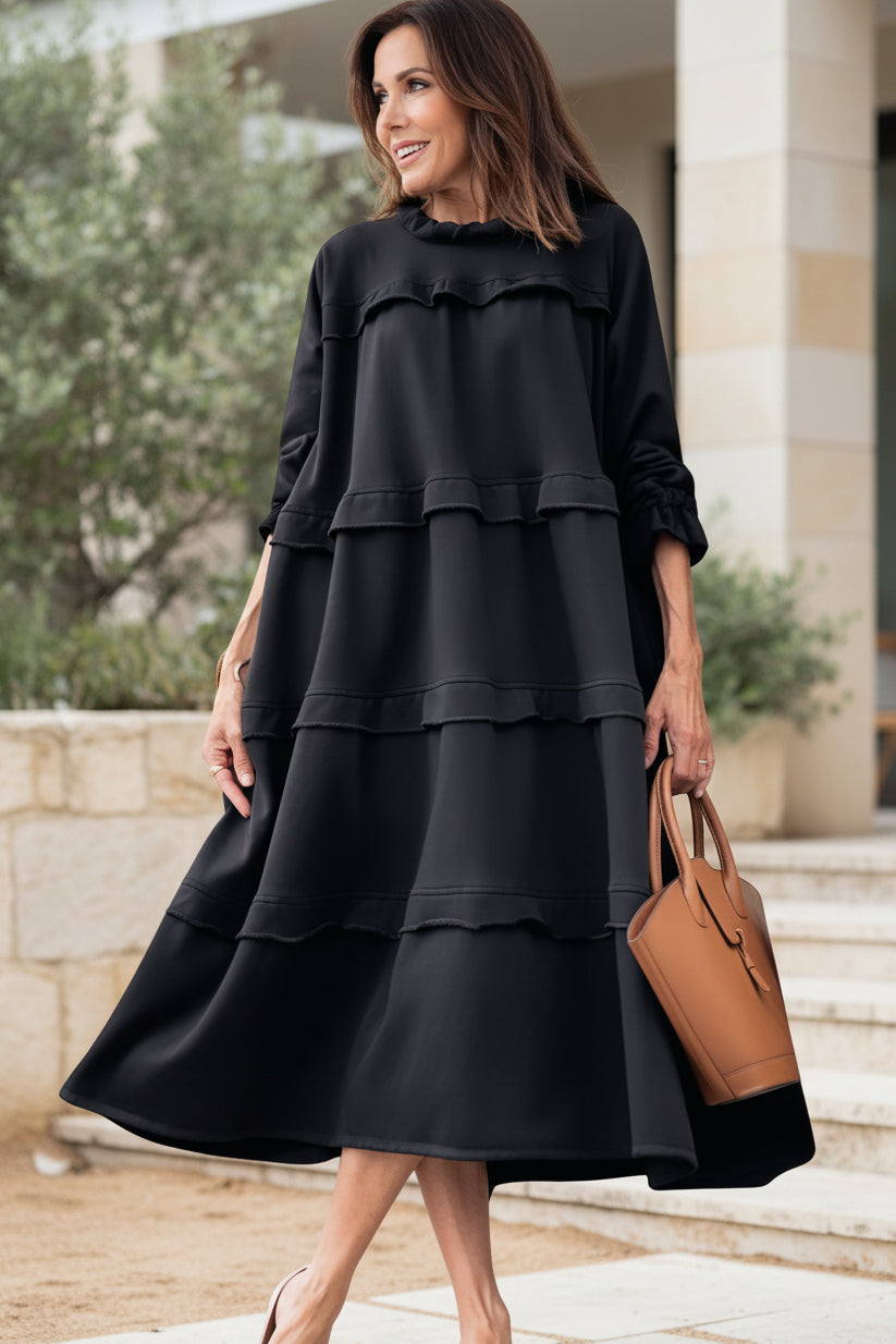 MORGAN | Flowy Layered Dress