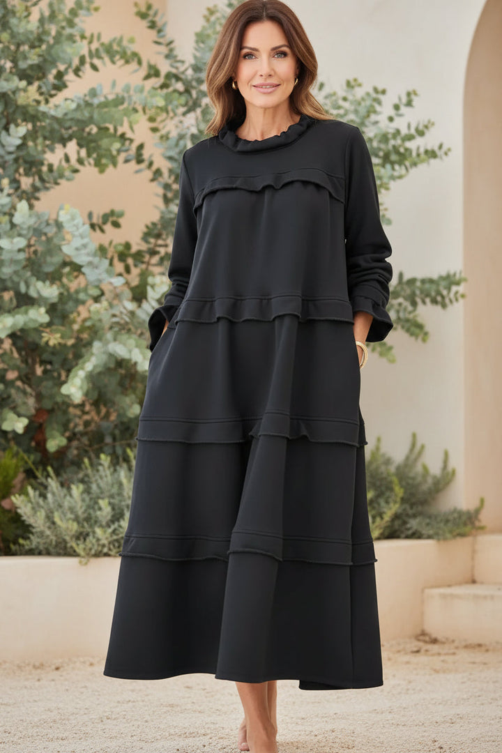 MORGAN | Flowy Layered Dress