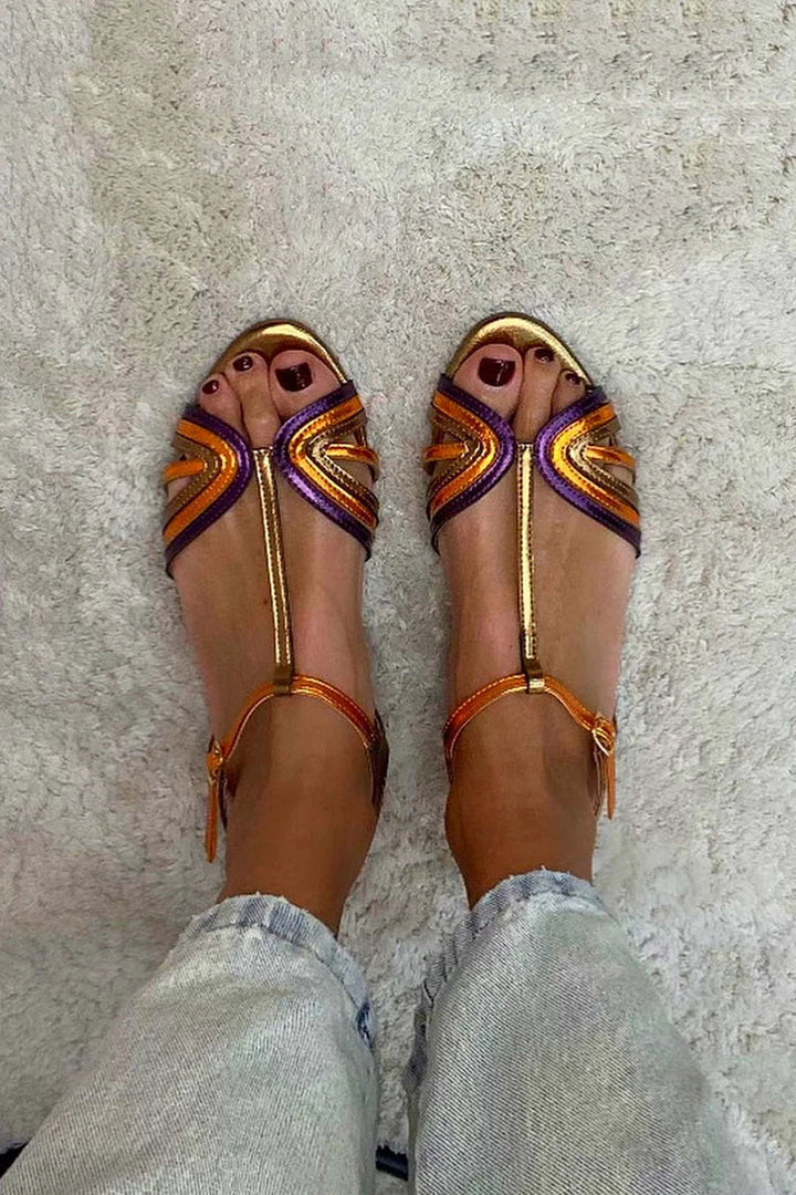 VIVIANA | Mediterranean Colour Sandals