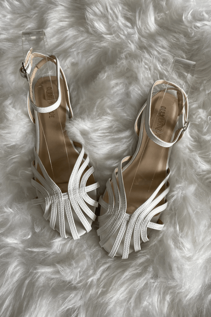 VITTORIA | Gold Jewel Sandals