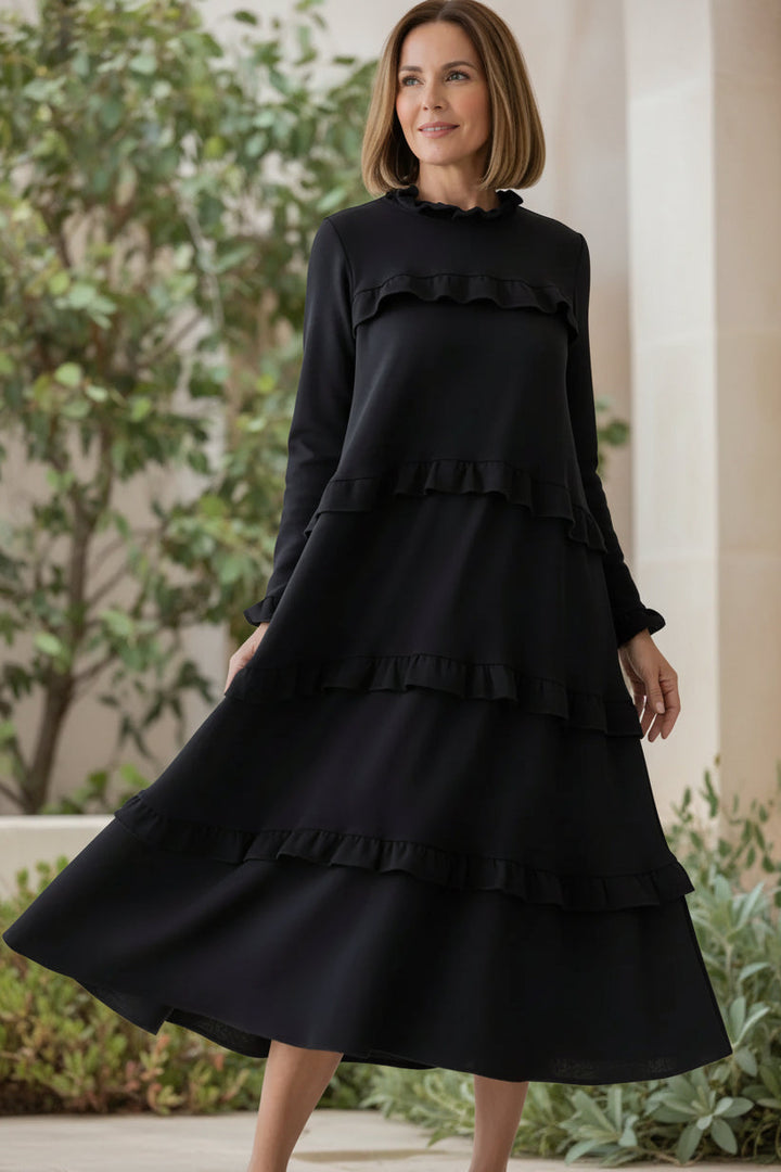 MORGAN | Flowy Layered Dress