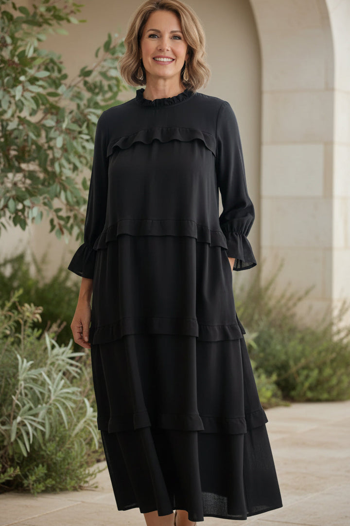 MORGAN | Flowy Layered Dress