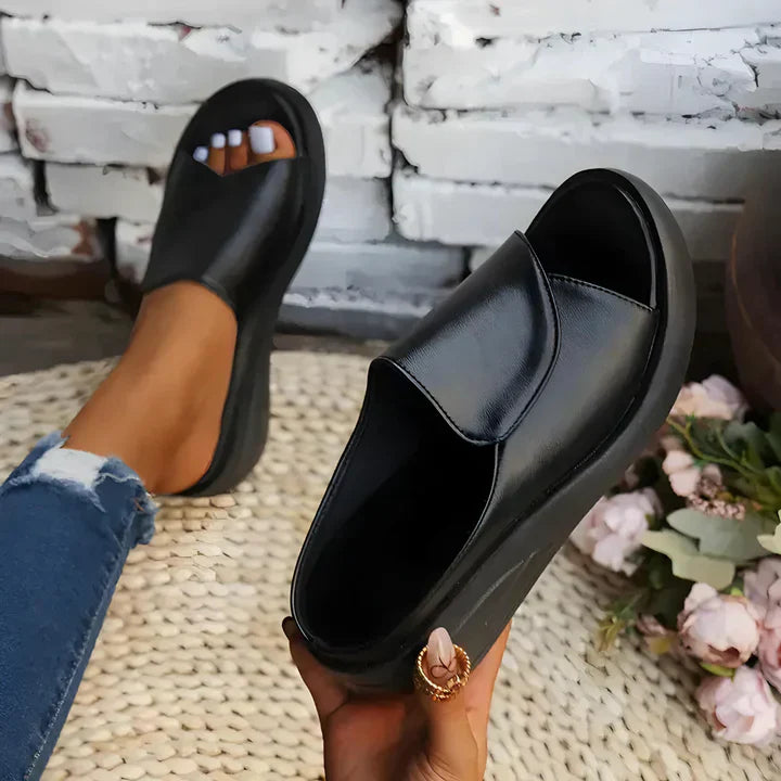 ELIZA | Orthopaedic Slip-on Wedge Sandals