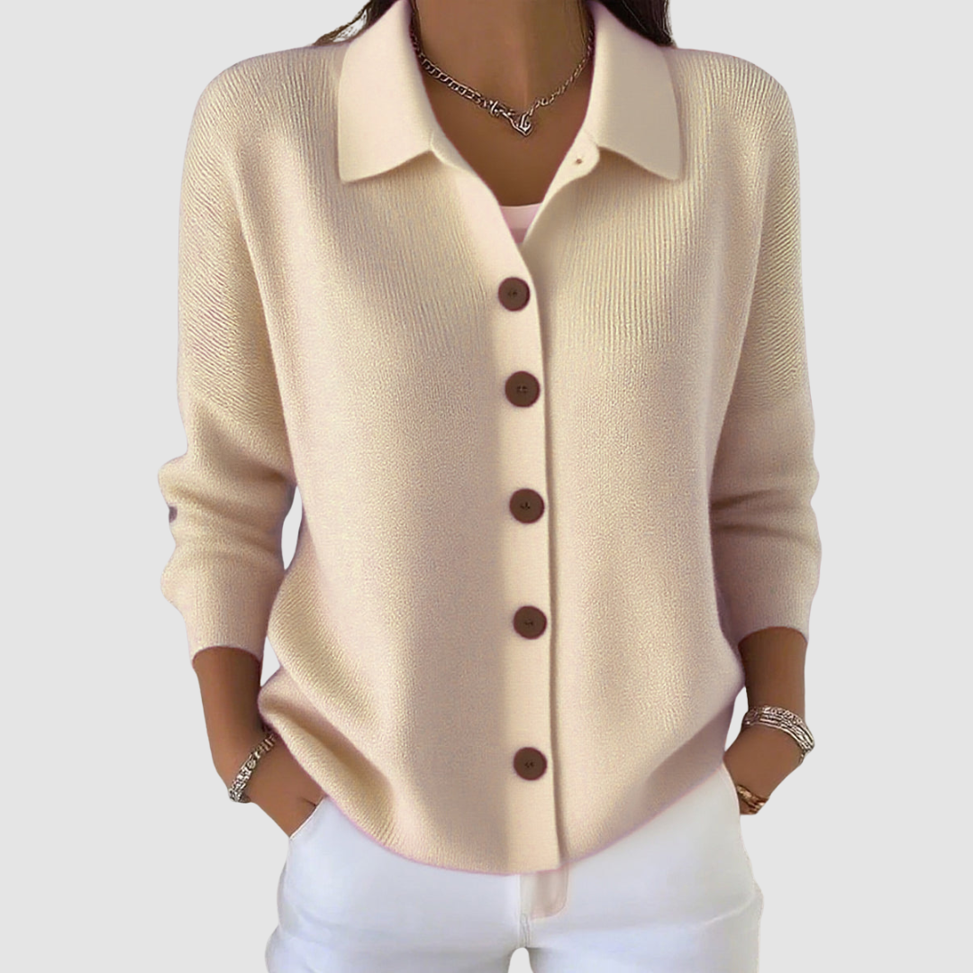 RIAH | Button-Up Knit Cardigan