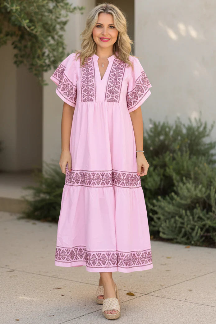 NANCY | Boho Maxi Dress