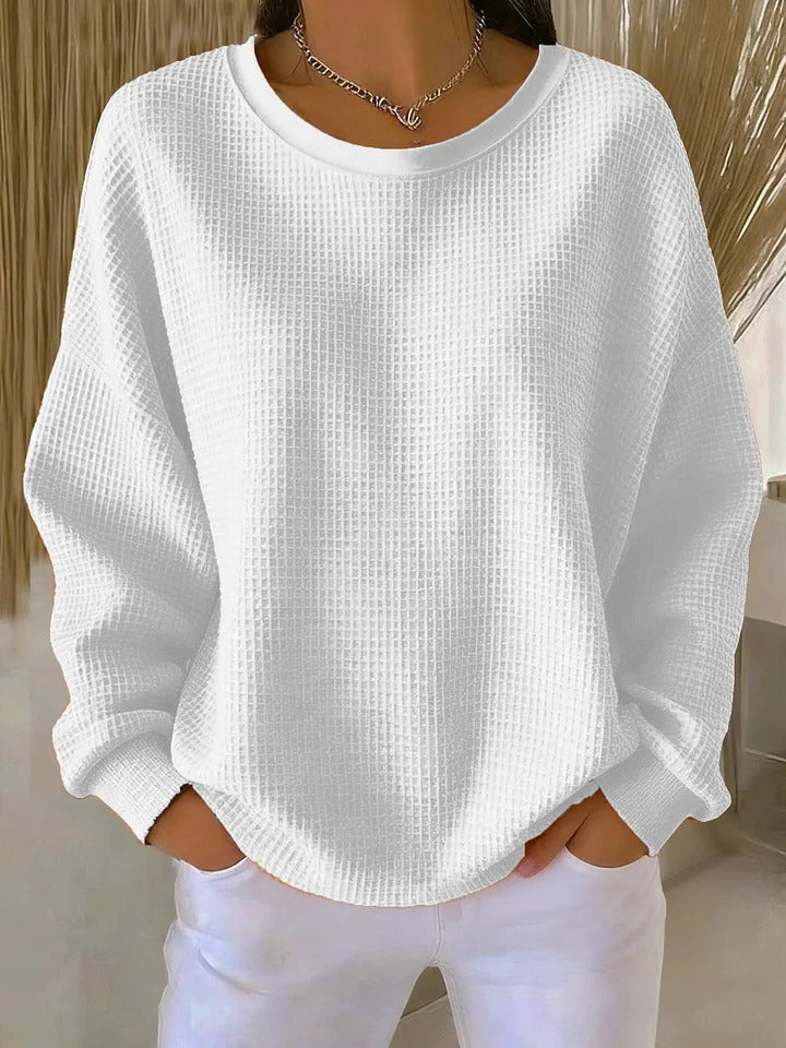 ISABELLE | Waffle Knit Sweater