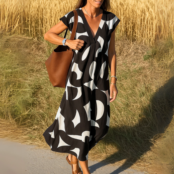VALERIE | V-neck dress
