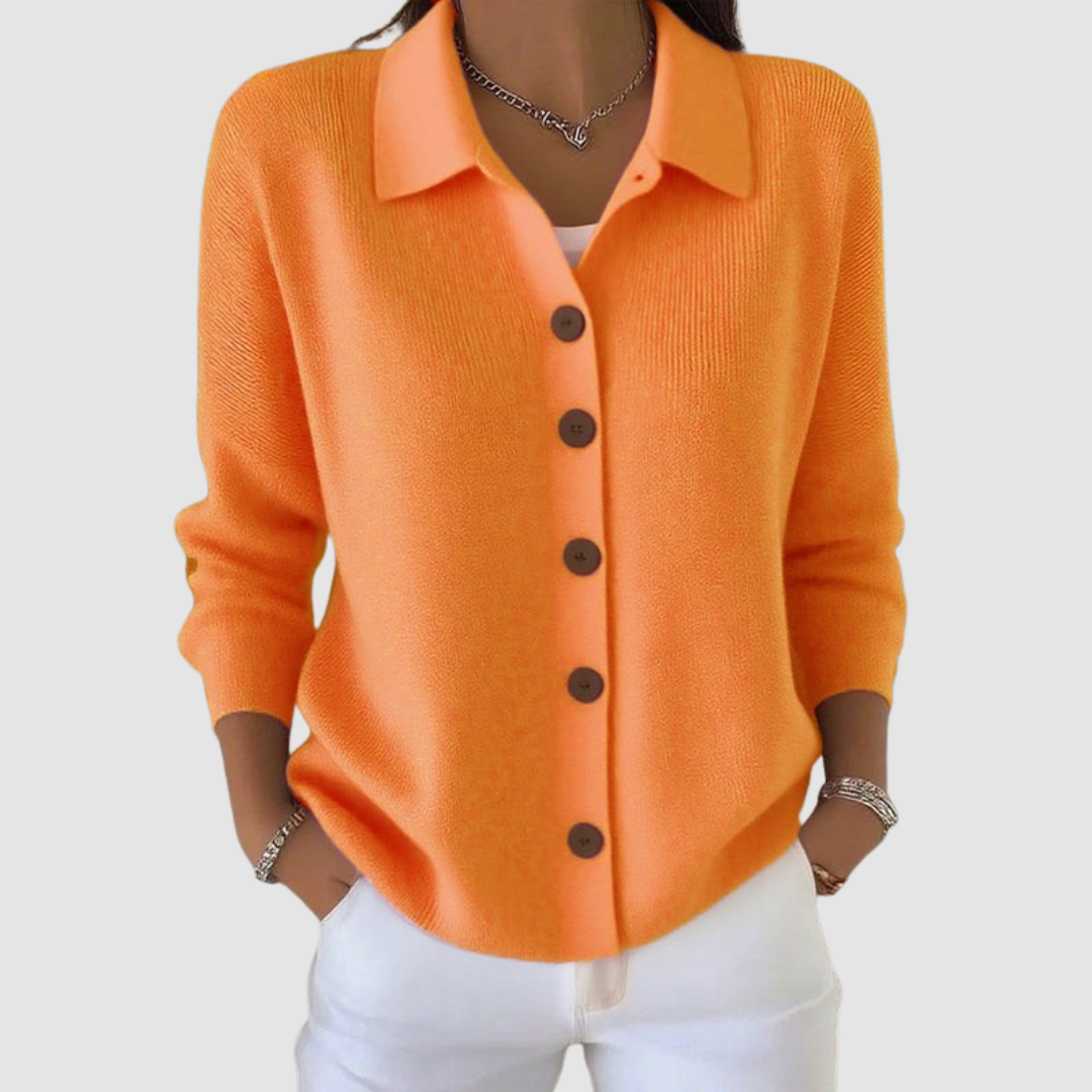 RIAH | Button-Up Knit Cardigan
