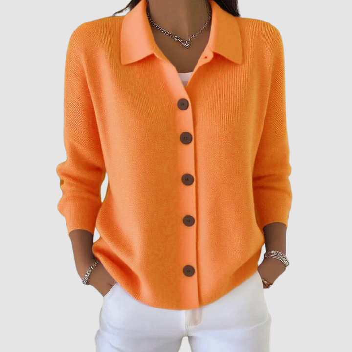 RIAH | Button-Up Knit Cardigan