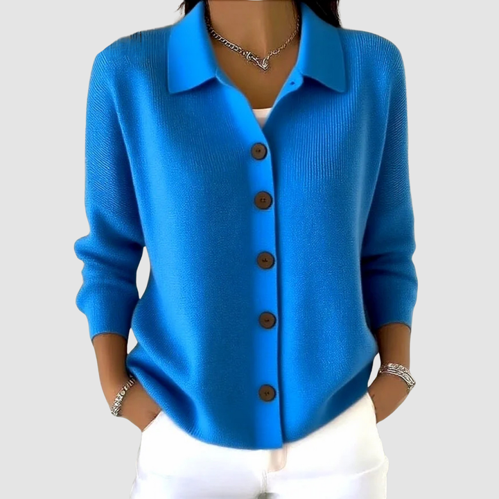 RIAH | Button-Up Knit Cardigan