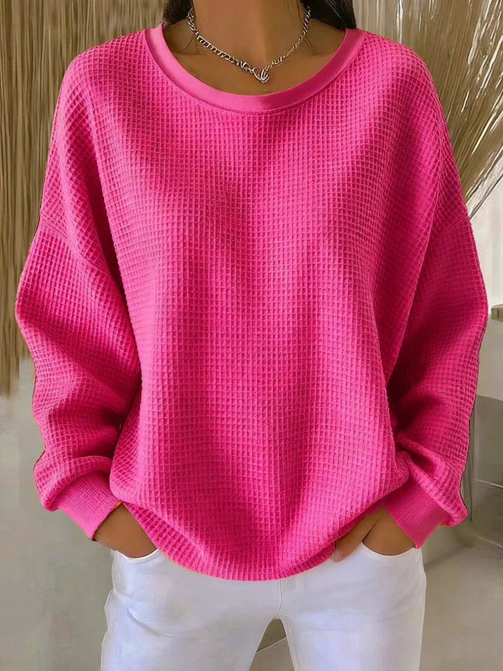ISABELLE | Waffle Knit Sweater