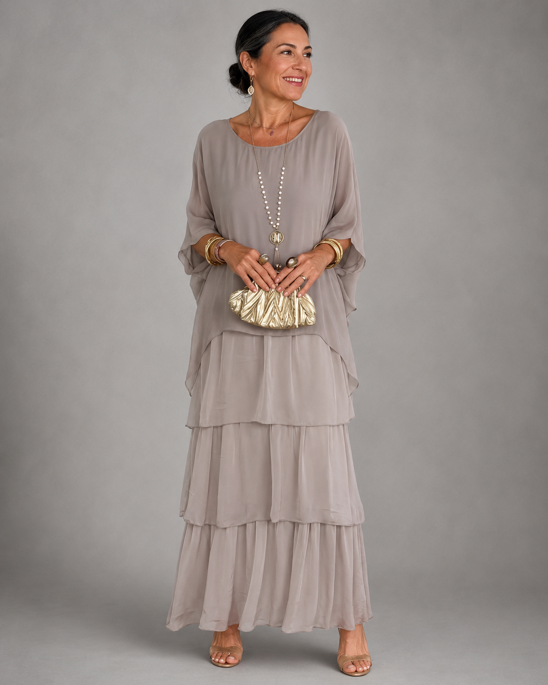 PENELOPE | Elegant Flowing Maxi Dress