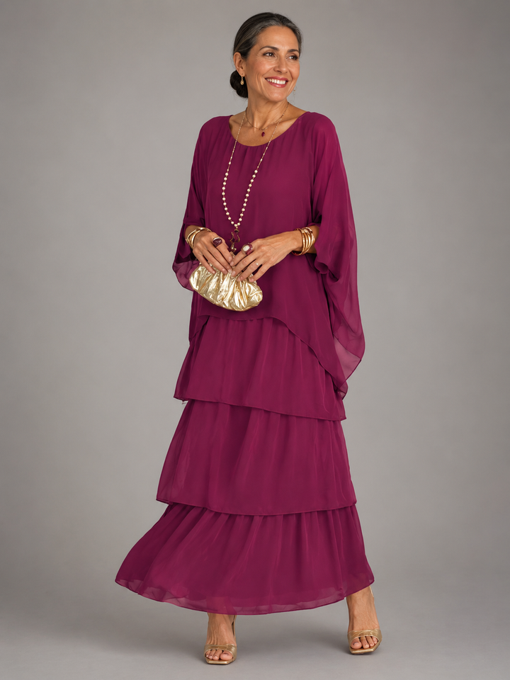 PENELOPE | Elegant Flowing Maxi Dress