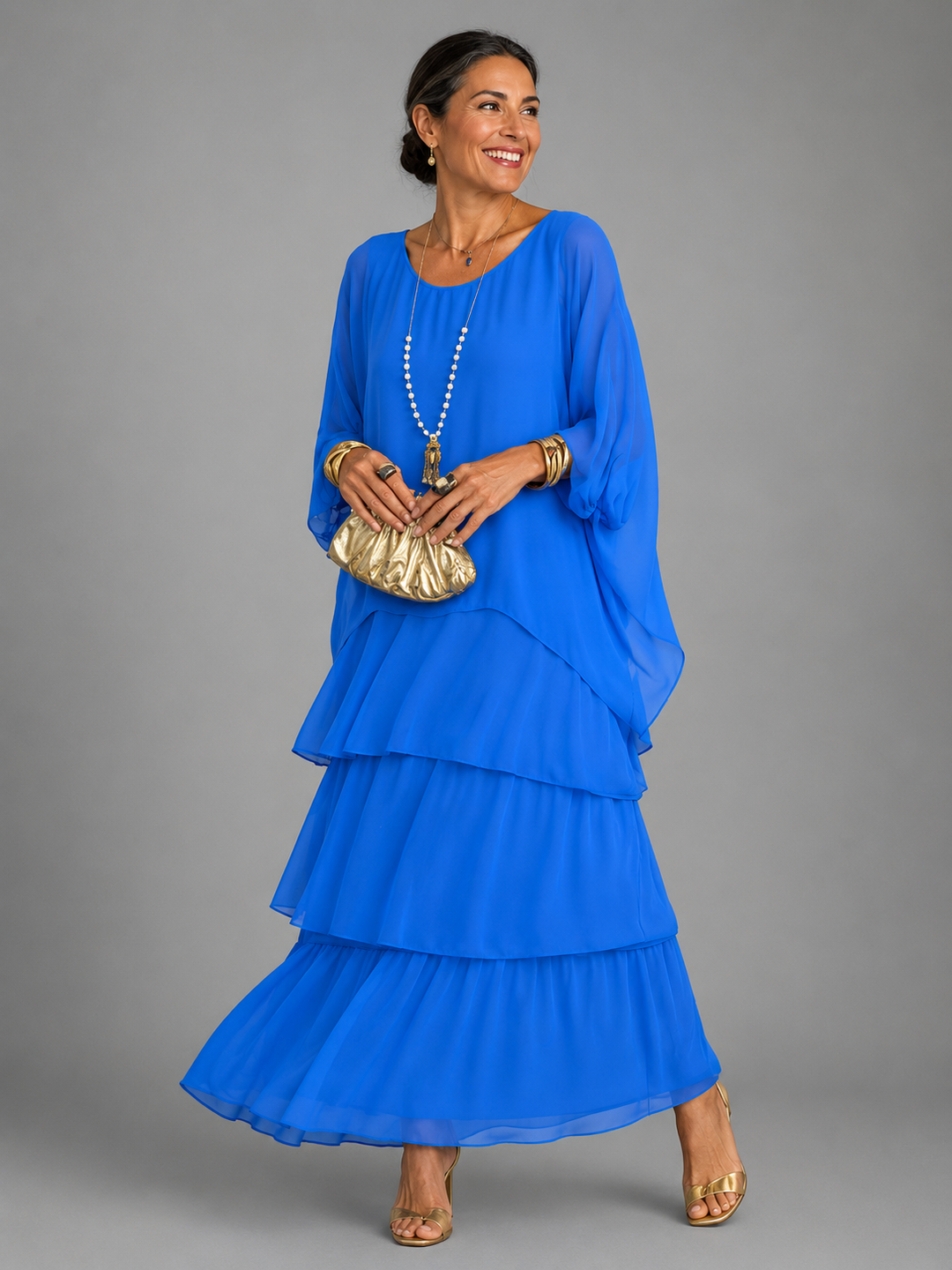 PENELOPE | Elegant Flowing Maxi Dress