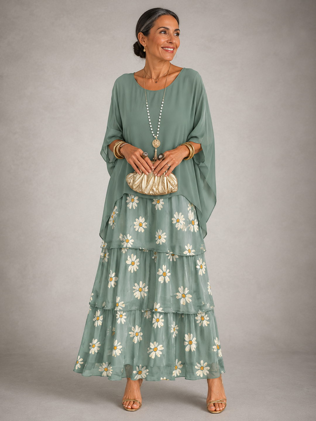 PENELOPE | Elegant Flowing Maxi Dress