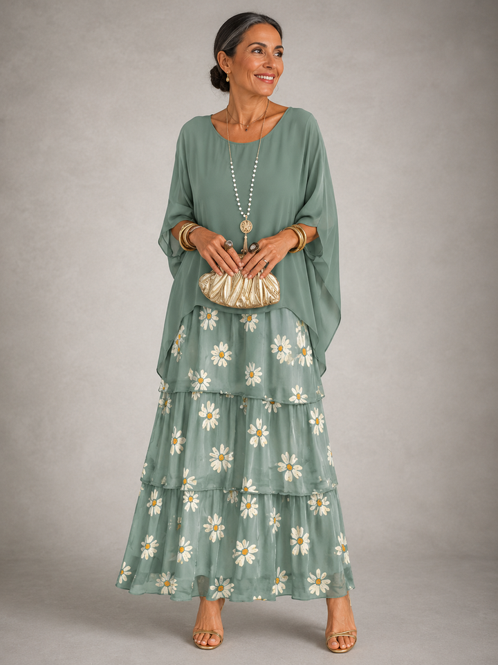 PENELOPE | Elegant Flowing Maxi Dress