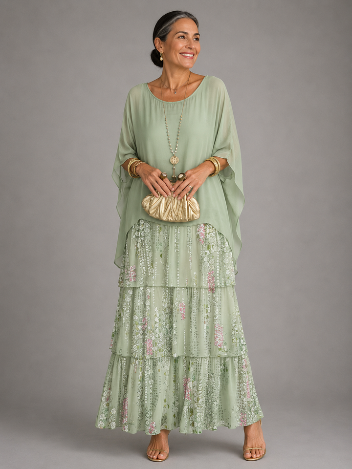 PENELOPE | Elegant Flowing Maxi Dress