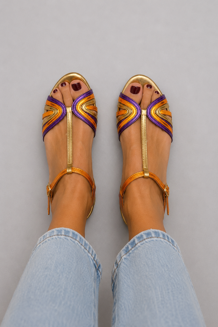 VIVIANA | Mediterranean Colour Sandals