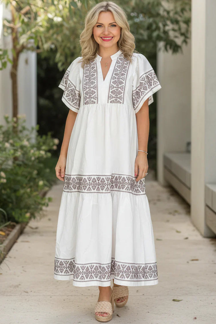 NANCY | Boho Maxi Dress