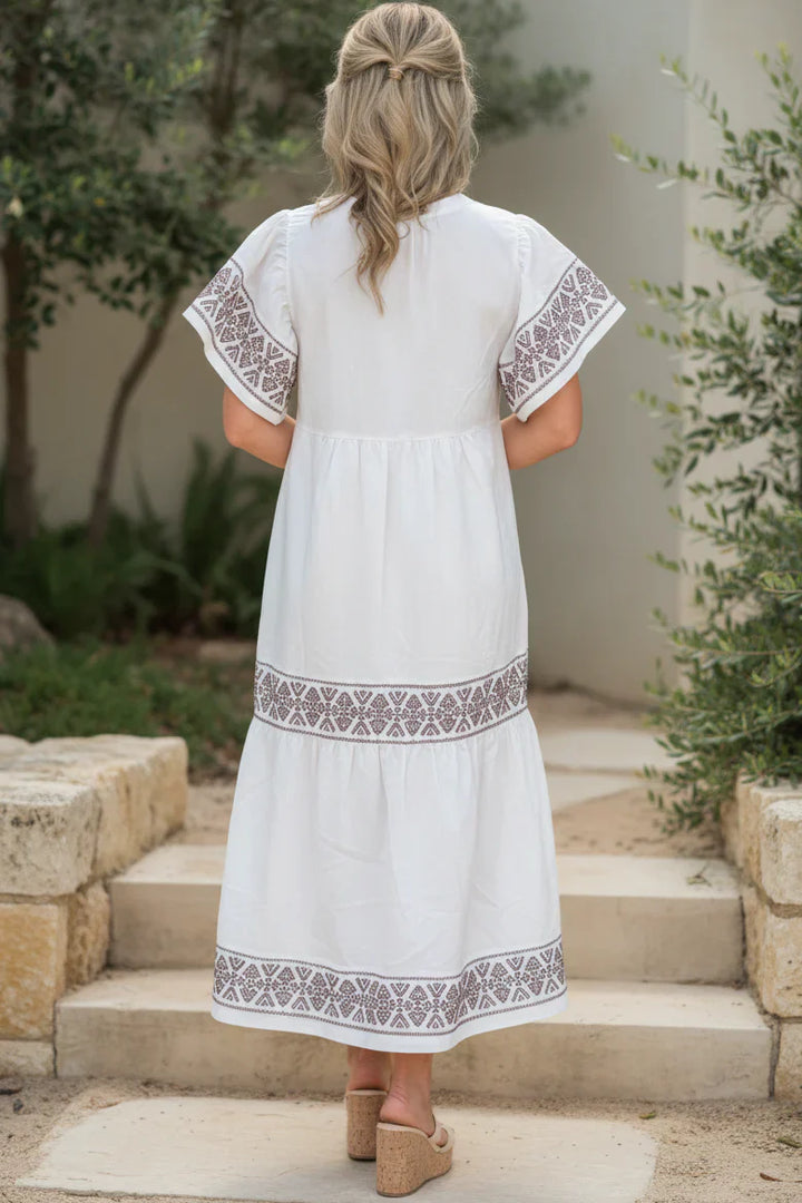 NANCY | Boho Maxi Dress