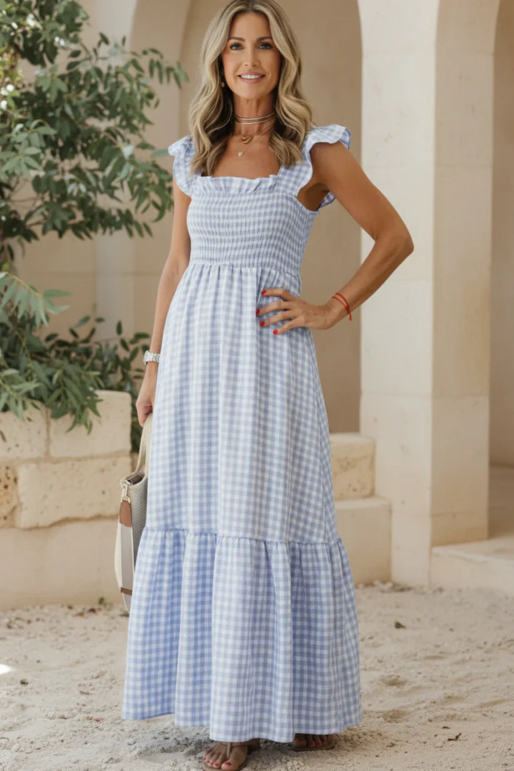 ELENA | Elegant Ruffle Dress