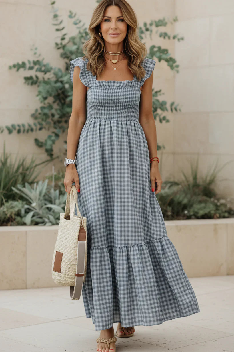 ELENA | Elegant Ruffle Dress