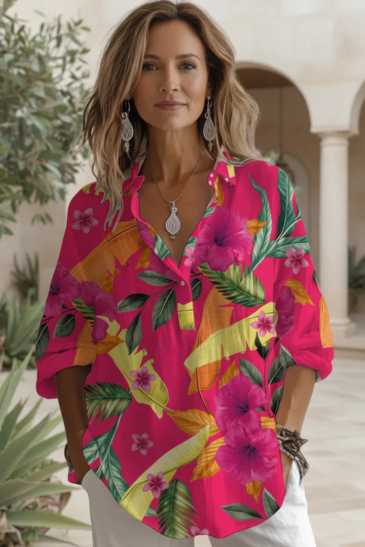 KAIA | Tropical Paradise Shirt