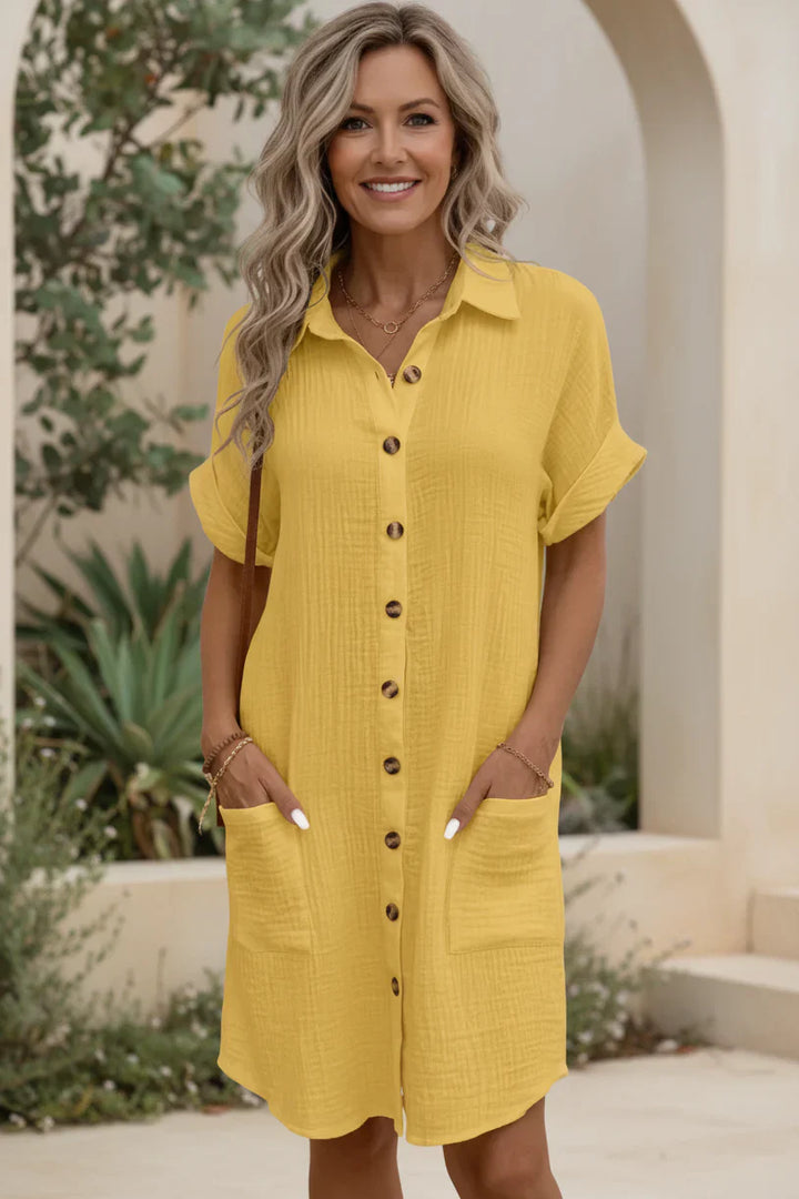 JULIA | Oversized Polo Dress