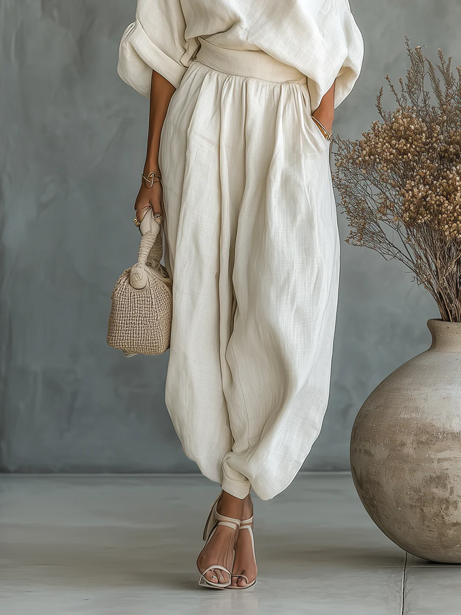 ARIADNA | Two-Piece Set with Off-the-Shoulder Design