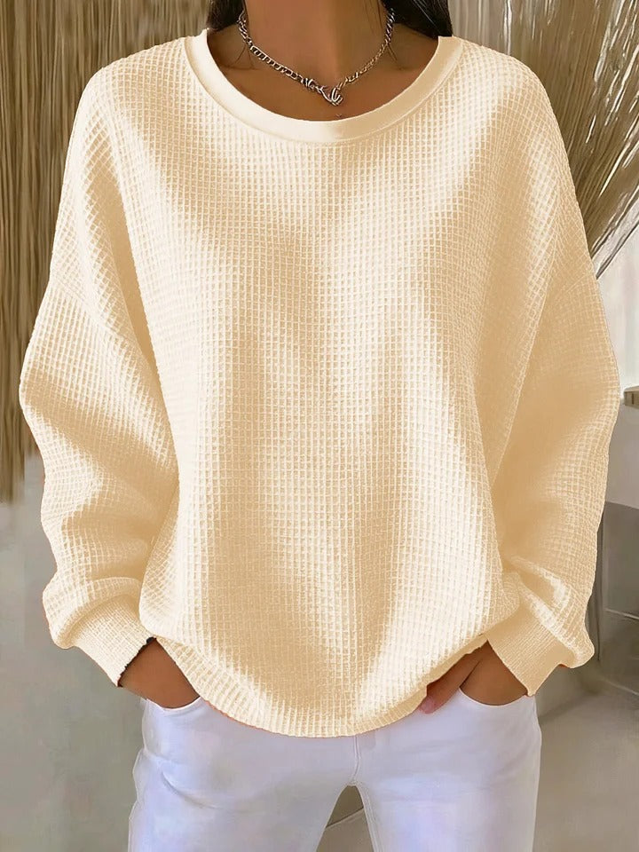 ISABELLE | Waffle Knit Sweater