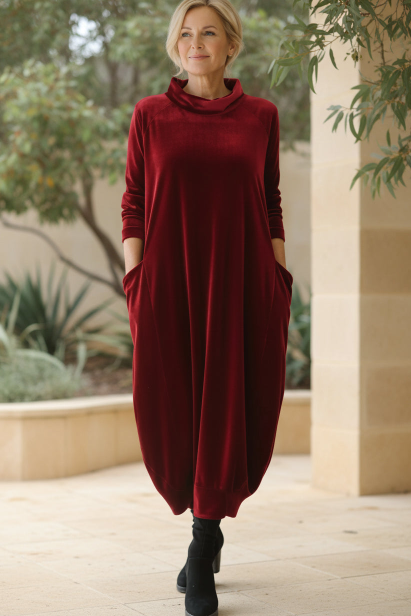 RORY | Elegant Velvet Dress