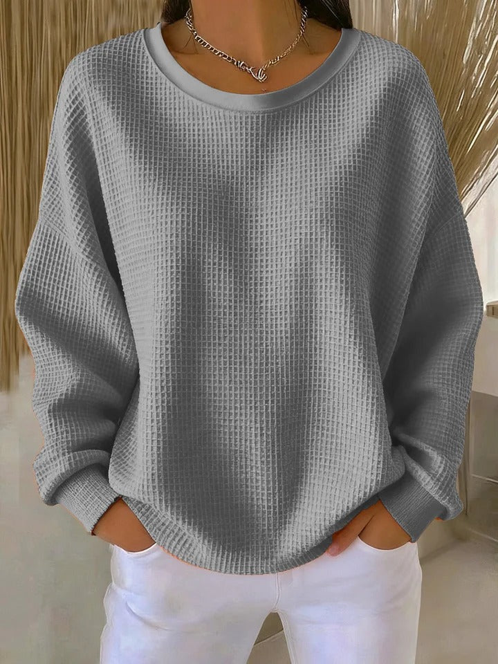 ISABELLE | Waffle Knit Sweater
