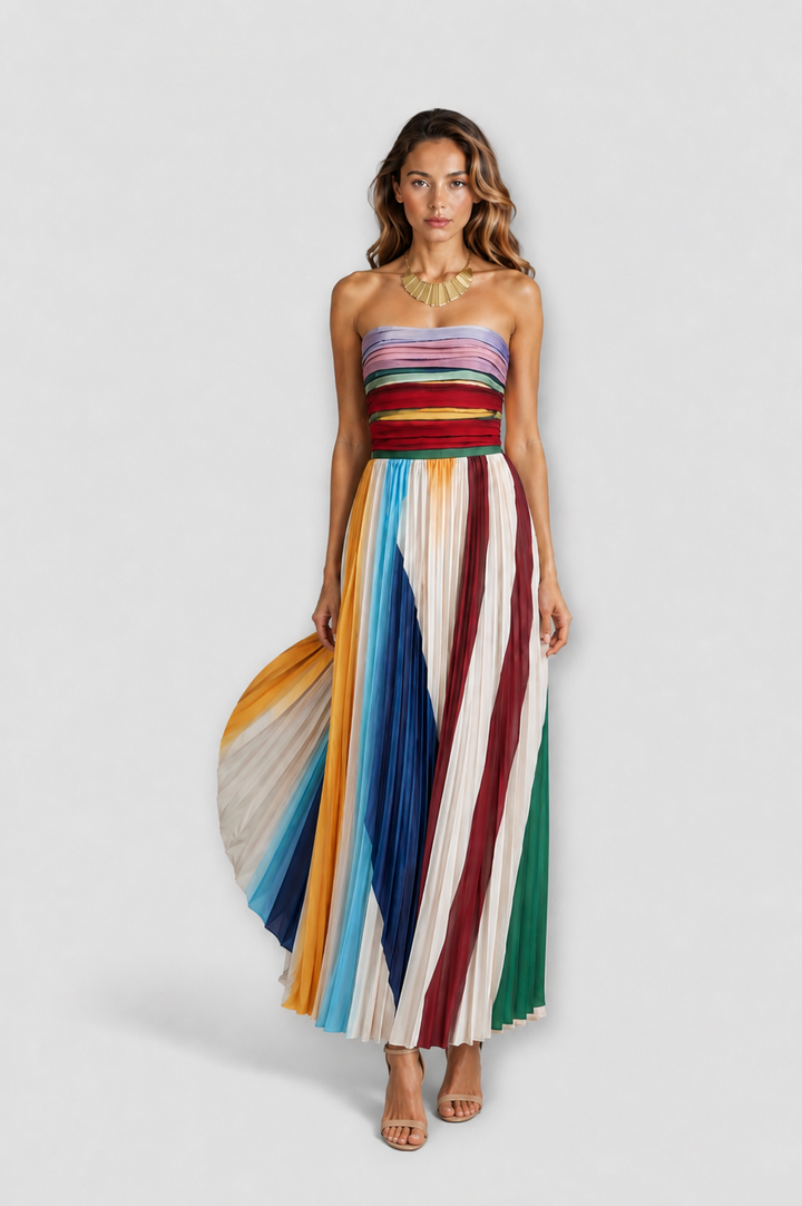 EVELYN | Elegant Flowing Maxi Dress