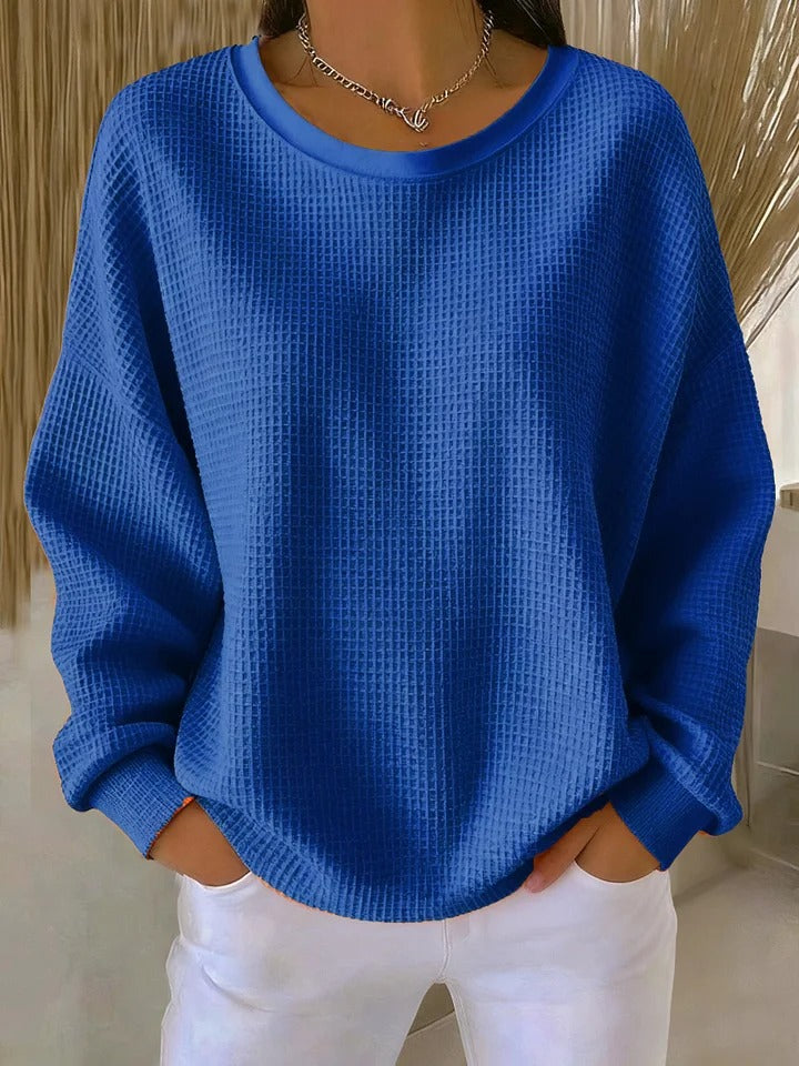 ISABELLE | Waffle Knit Sweater