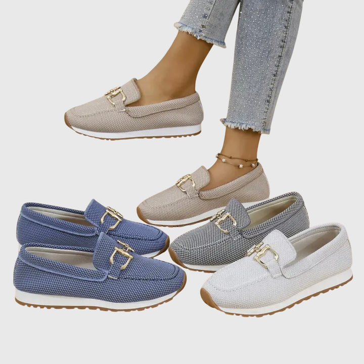 LAYLA | Horsebit Detail Comfort Real Leather Loafers