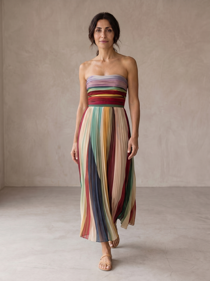 EVELYN | Elegant Flowing Maxi Dress