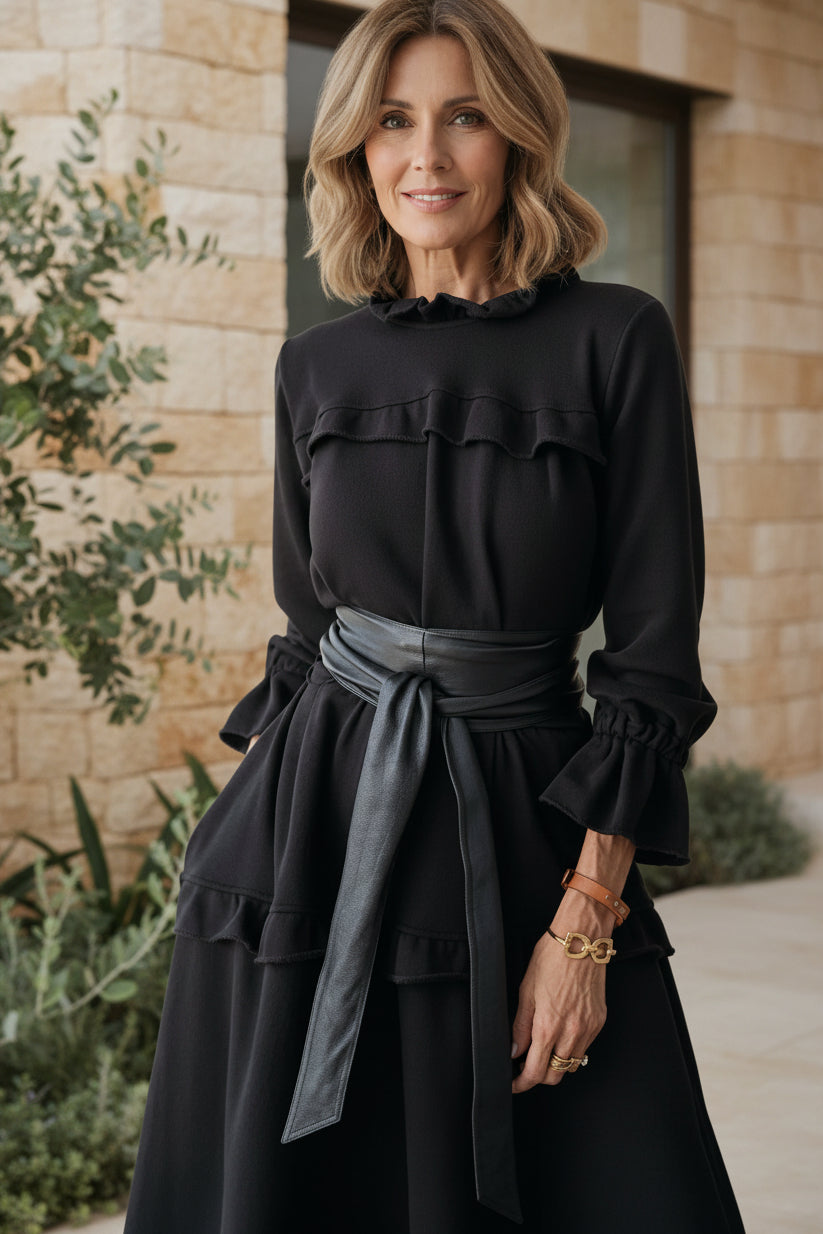MORGAN | Flowy Layered Dress