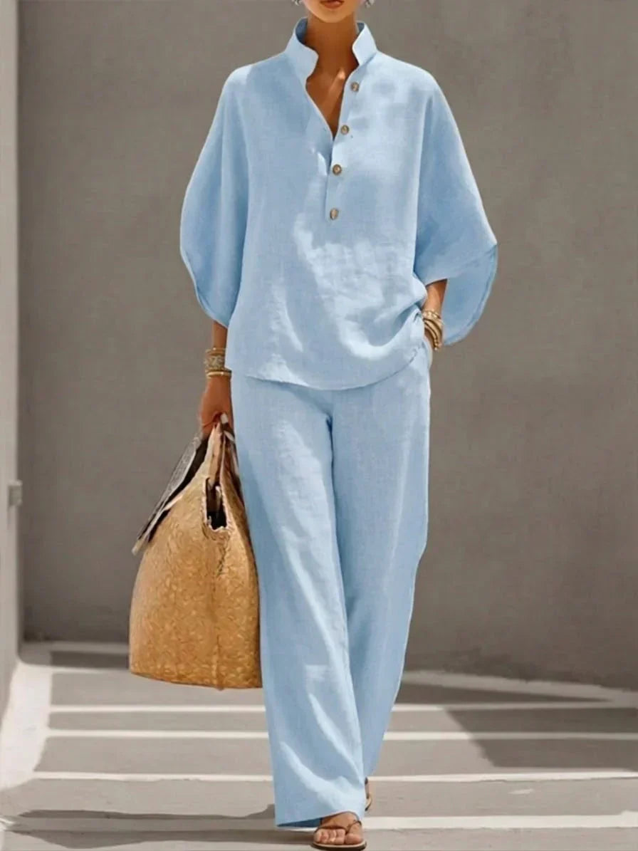 MARIBEL | Effortless Two-Piece Set for Summer Style